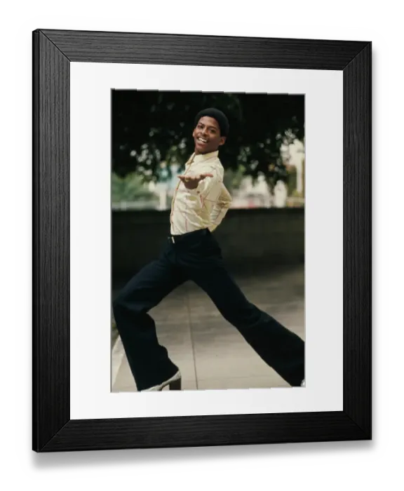 Framed Print : Soul Train Dancer Framed Print : Soul Train Dancer