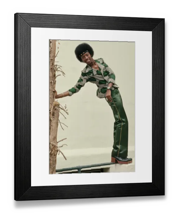 Framed Print : Soul Train Dancer Framed Print : Soul Train Dancer