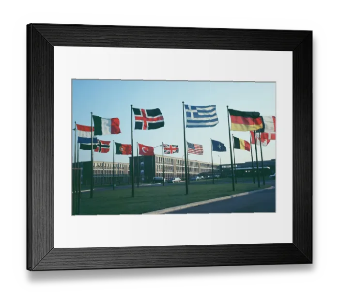 Framed Print : NATO Headquarters, Brussels