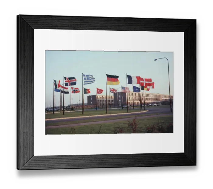 Framed Print : NATO Headquarters, Brussels