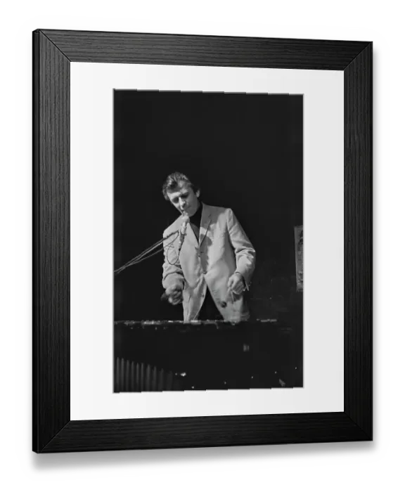 Framed Print : Gary Burton Plays New York Framed Print : Gary Burton Plays New York