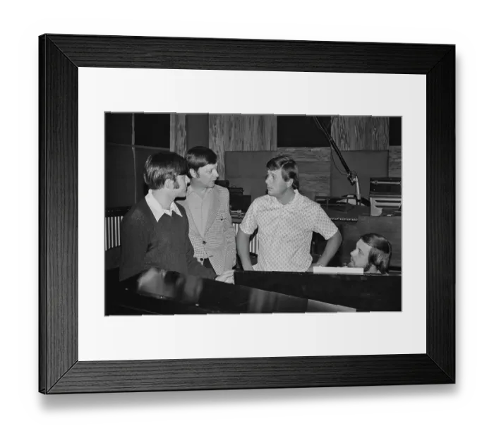 Framed Print : In The Studio, Monument Records Framed Print : In The Studio, Monument Records