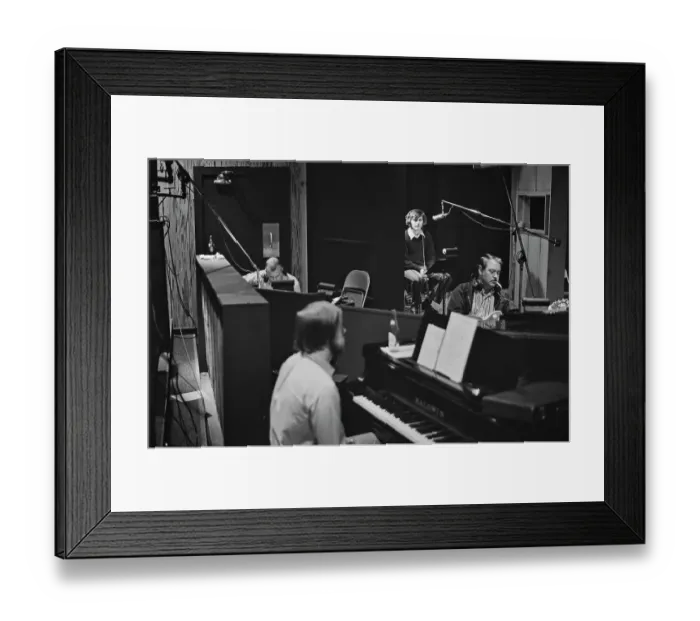 Framed Print : In The Studio, Monument Records Framed Print : In The Studio, Monument Records