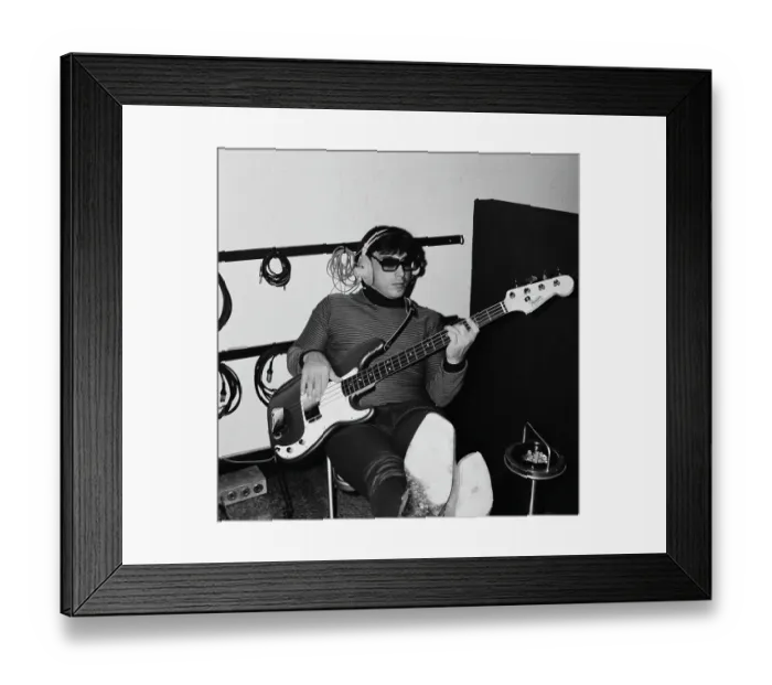 Framed Print : Mike Vale. Bass player Mike Vale of the band Tommy James Framed Print : Mike Vale. Bass player Mike Vale of the band Tommy James