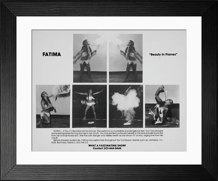 Framed Print : Fatima - Beauty In Flames Framed Print : Fatima - Beauty In Flames