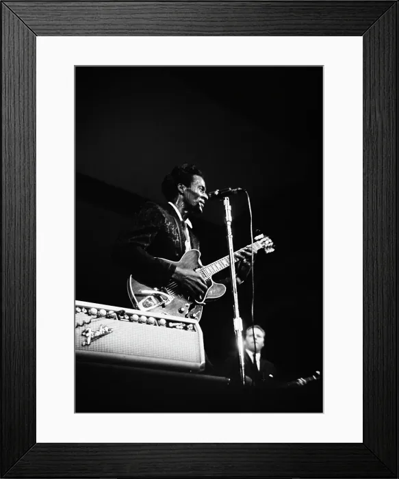Framed Print : Chuck Berry Framed Print : Chuck Berry