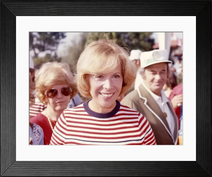 Framed Print : Dinah Shore on the Golf Course
