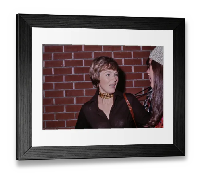 Framed Print : Julie Andrews Framed Print : Julie Andrews