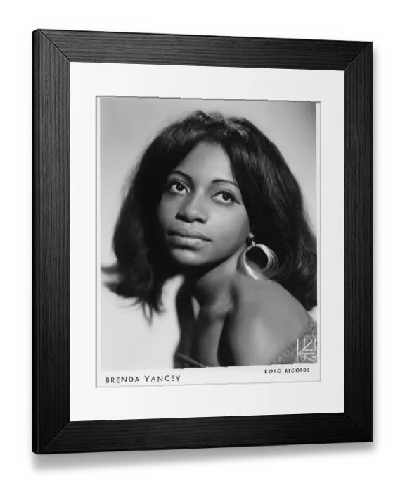 Framed Print : Brenda Yancey Portrait Framed Print : Brenda Yancey Portrait