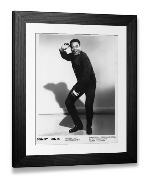 Framed Print : Sonny Hines Portrait