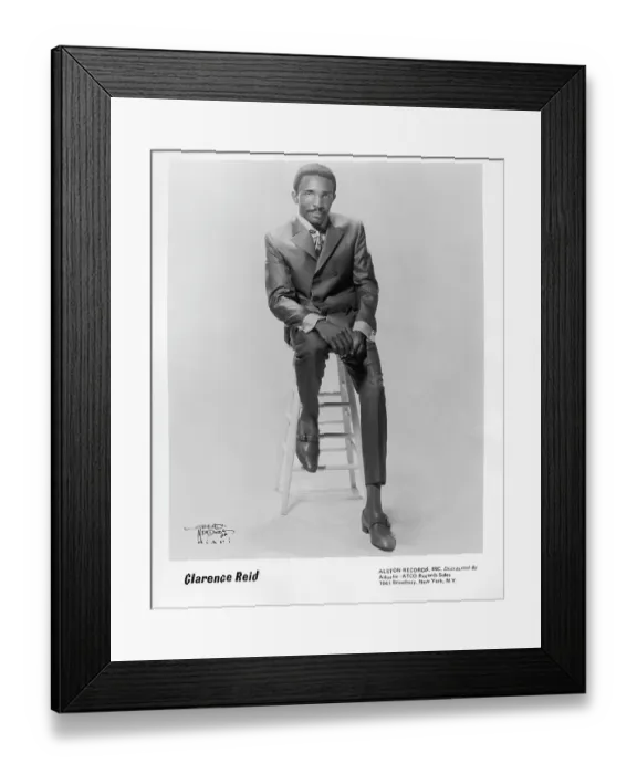 Framed Print : Clarence Reid Portrait Framed Print : Clarence Reid Portrait