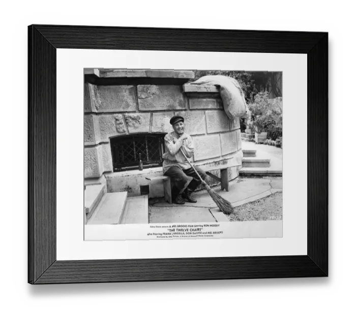 Framed Print : The Twelve Chairs Film Still Framed Print : The Twelve Chairs Film Still