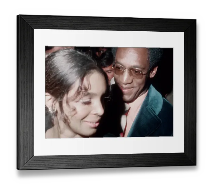 Framed Print : Bill and Camille Cosby Framed Print : Bill and Camille Cosby