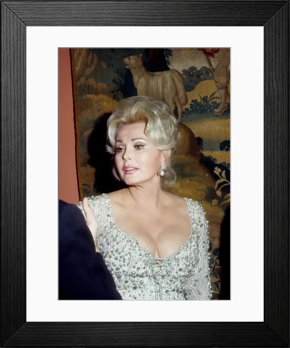 Framed Print : Zsa Zsa Gabor