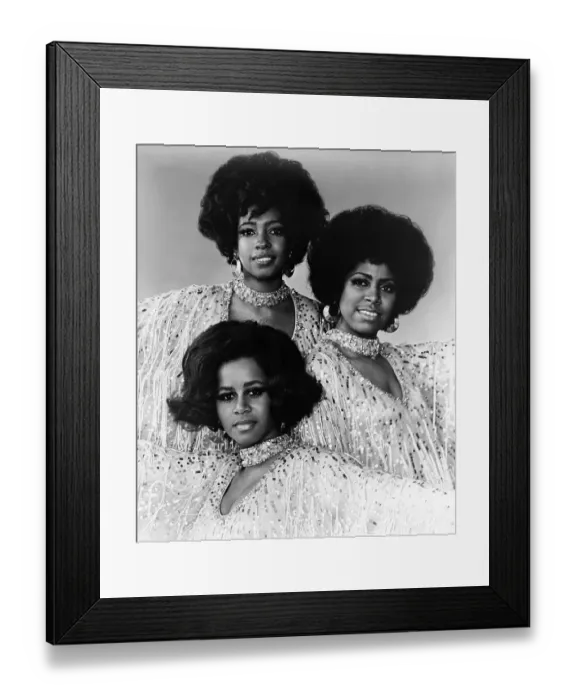 Framed Print : The Supremes After Diana Framed Print : The Supremes After Diana