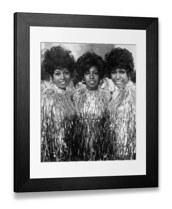 Framed Print : The Supremes After Diana Framed Print : The Supremes After Diana
