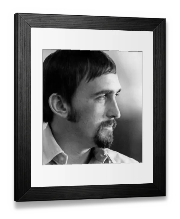 Framed Print : Gary Usher Portrait Framed Print : Gary Usher Portrait