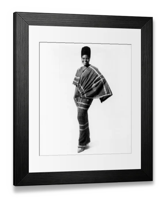 Framed Print : Miriam Makeba Portrait Session Framed Print : Miriam Makeba Portrait Session