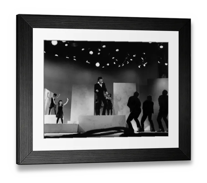 Framed Print : Tom Jones. LOS ANGELES - CIRCA 1970: Welsh singer Tom Jones performs on Framed Print : Tom Jones. LOS ANGELES - CIRCA 1970: Welsh singer Tom Jones performs on