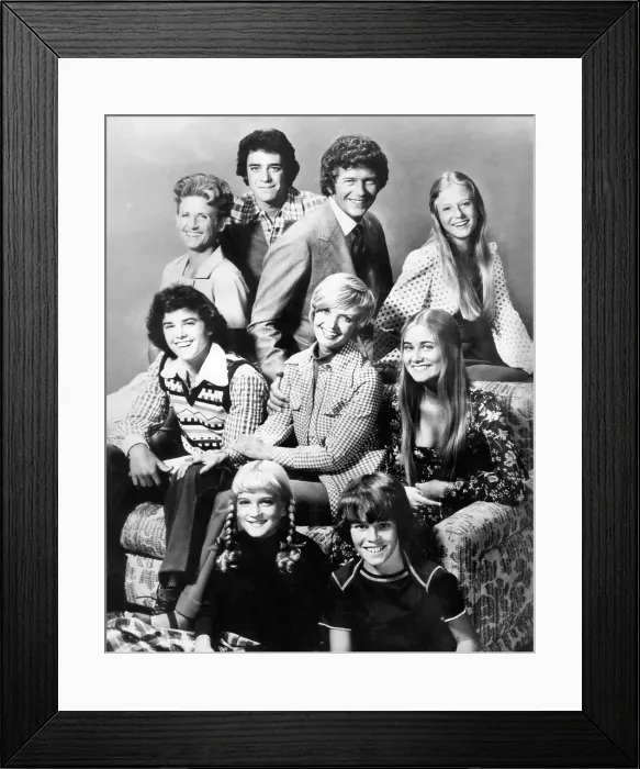 Framed Print : Photo of Brady Bunch Framed Print : Photo of Brady Bunch