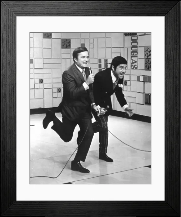 Framed Print : Soupy Sales And Mike Douglas Framed Print : Soupy Sales And Mike Douglas