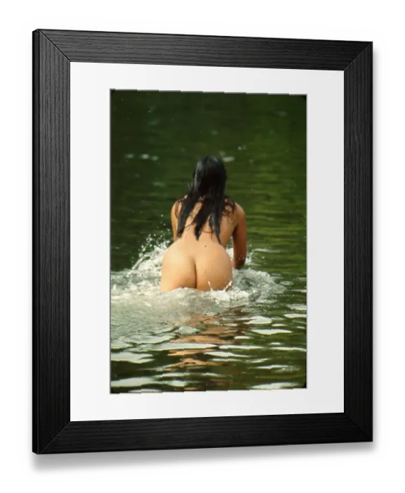 Framed Print : Photo of Generic - Nude Framed Print : Photo of Generic - Nude