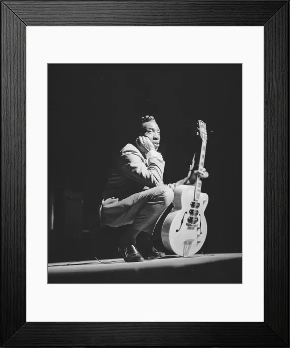 Framed Print : Photo of T-Bone Walker Framed Print : Photo of T-Bone Walker