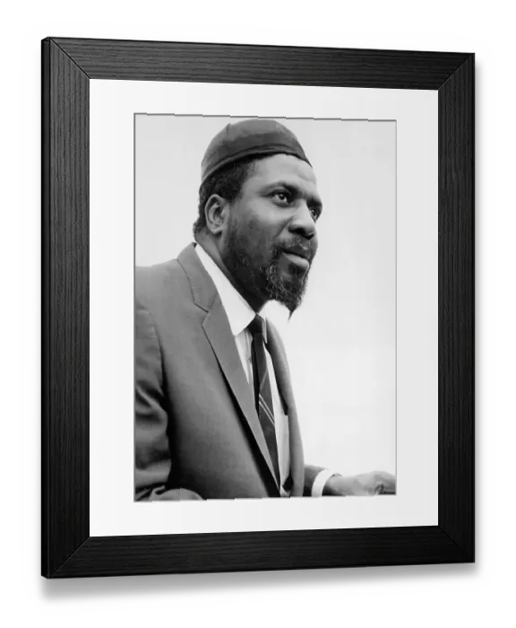 Framed Print : Photo of Thelonious Monk Framed Print : Photo of Thelonious Monk