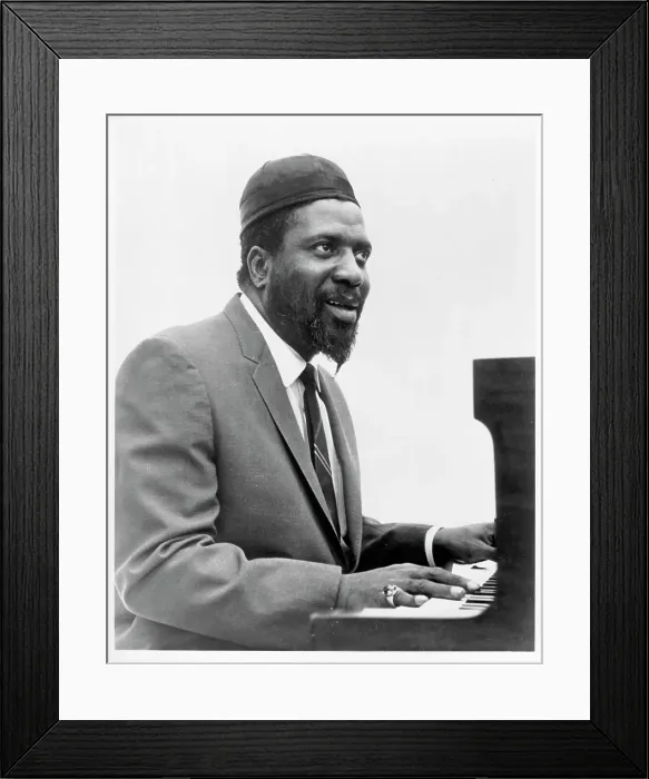 Framed Print : Photo of Thelonious Monk Framed Print : Photo of Thelonious Monk