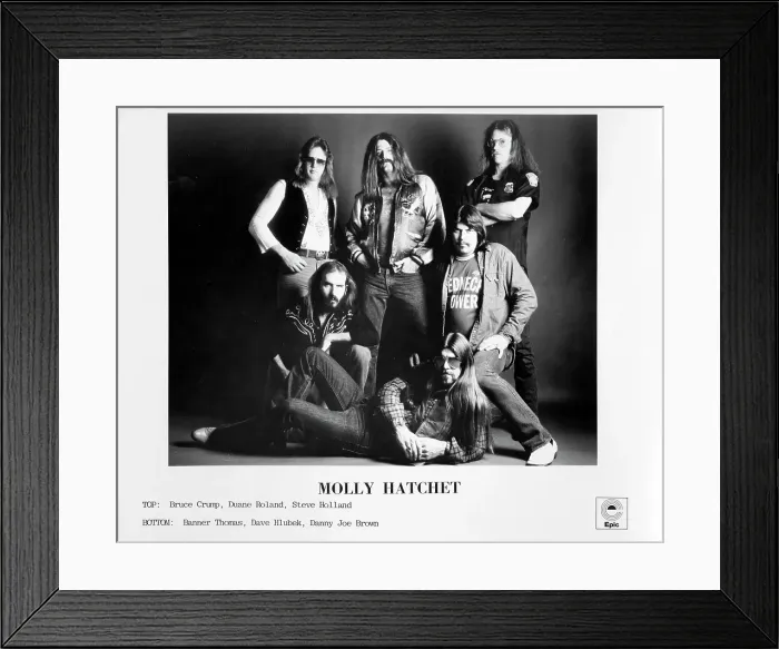 Framed Print : Photo of Molly Hatchet