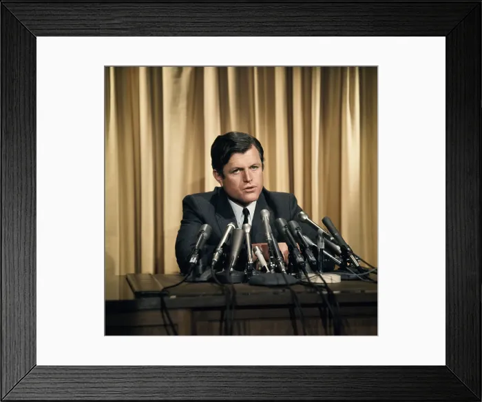Framed Print : Senator Edward Kennedy Framed Print : Senator Edward Kennedy