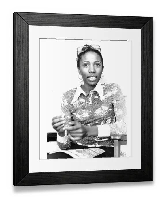 Framed Print : Photo of Syreeta Wright Framed Print : Photo of Syreeta Wright