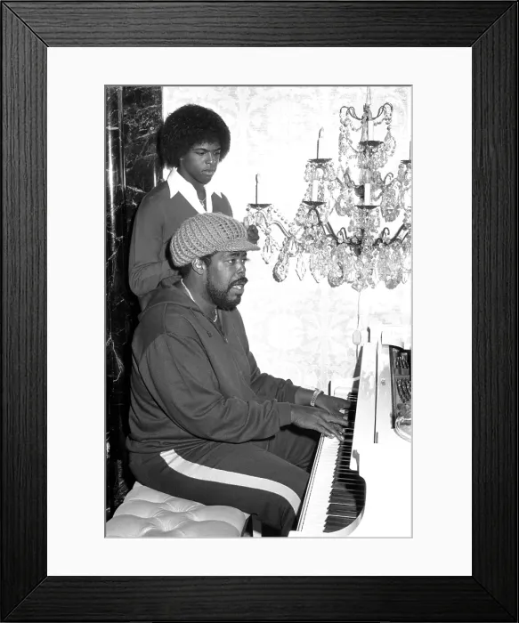 Framed Print : Photo of Barry White Framed Print : Photo of Barry White