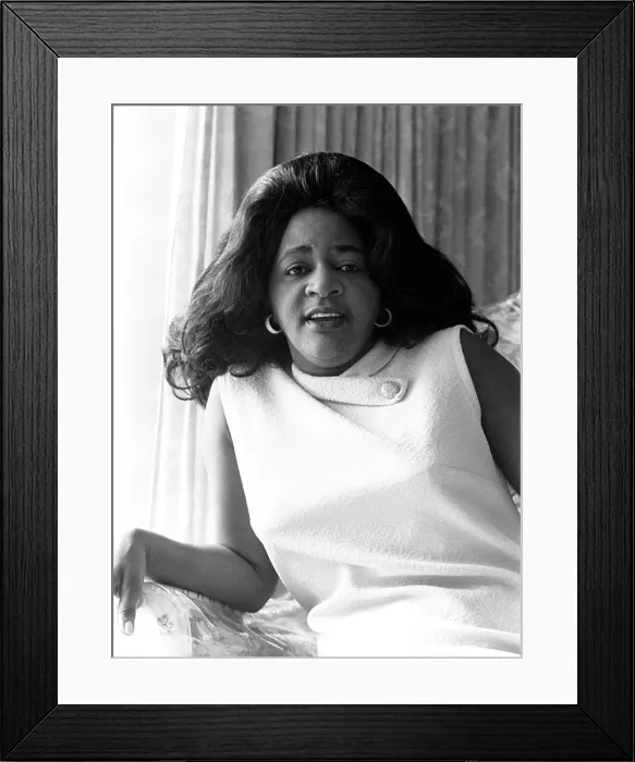 Framed Print : Photo of Clara Ward Framed Print : Photo of Clara Ward
