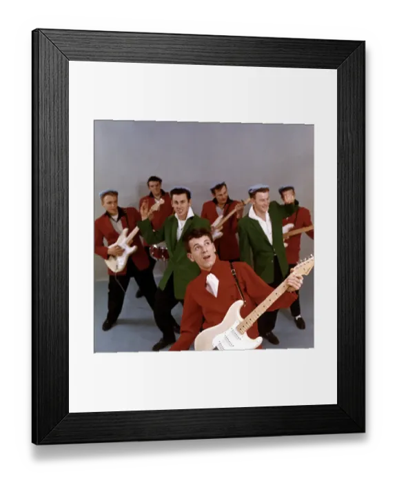 Framed Print : Photo of Gene Vincent Framed Print : Photo of Gene Vincent