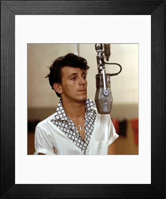Framed Print : Photo of Gene Vincent Framed Print : Photo of Gene Vincent