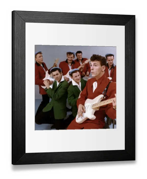 Framed Print : Photo of Gene Vincent Framed Print : Photo of Gene Vincent