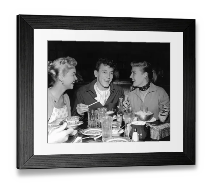 Framed Print : Photo of Gene Vincent Framed Print : Photo of Gene Vincent