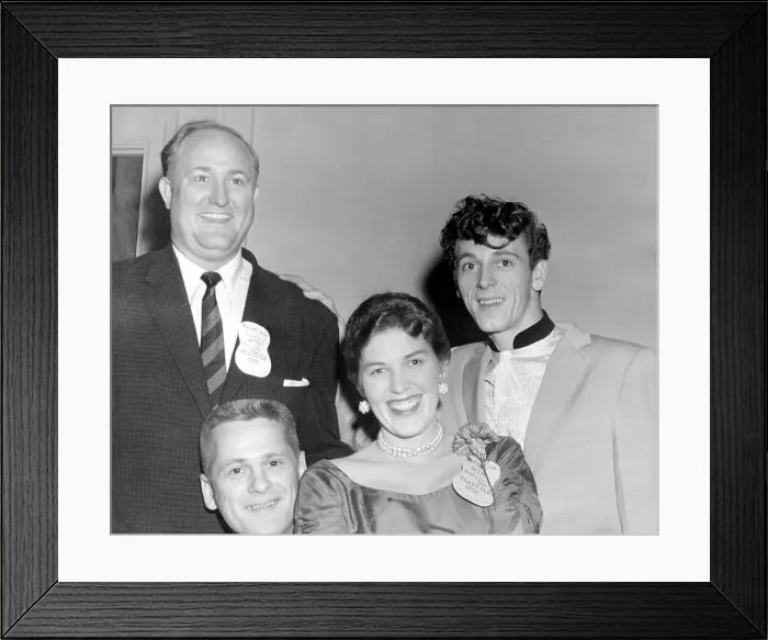 Framed Print : Photo of Gene Vincent Framed Print : Photo of Gene Vincent