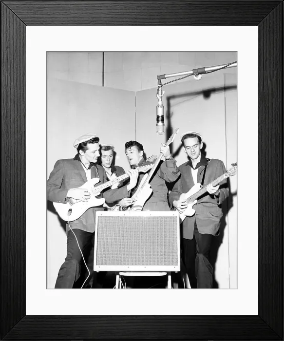 Framed Print : Photo of Gene Vincent Framed Print : Photo of Gene Vincent