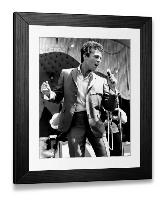 Framed Print : Photo of Bobby Vinton Framed Print : Photo of Bobby Vinton