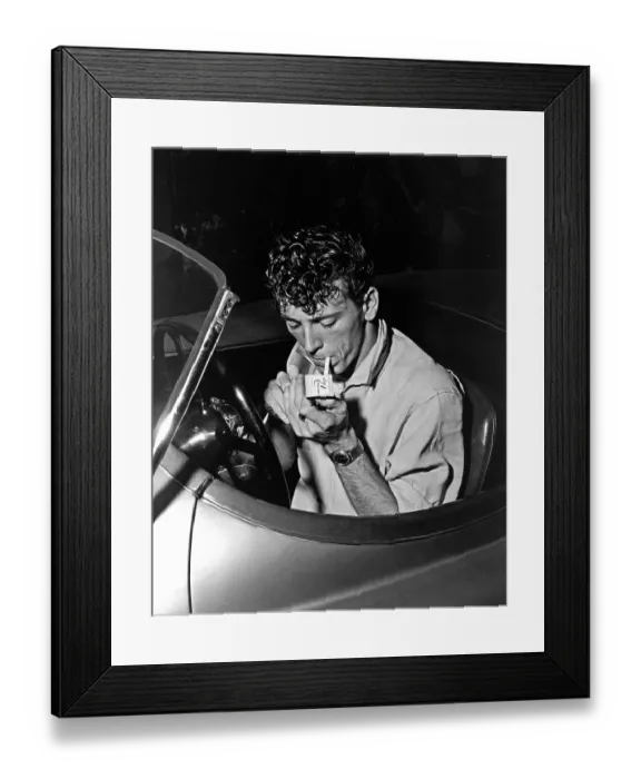 Framed Print : Photo of Gene Vincent Framed Print : Photo of Gene Vincent
