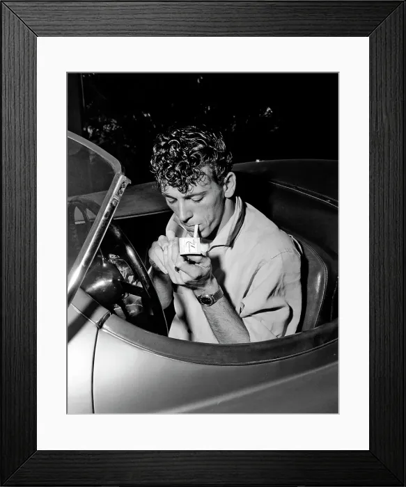 Framed Print : Photo of Gene Vincent Framed Print : Photo of Gene Vincent