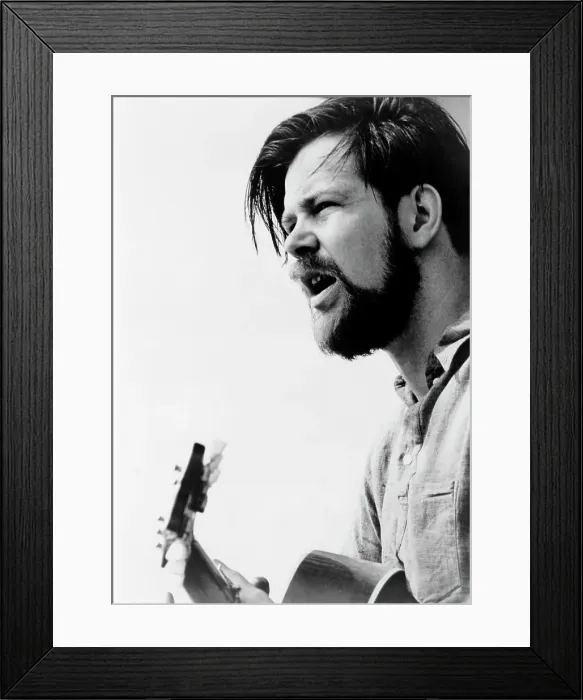 Framed Print : Photo of Dave Van Ronk Framed Print : Photo of Dave Van Ronk