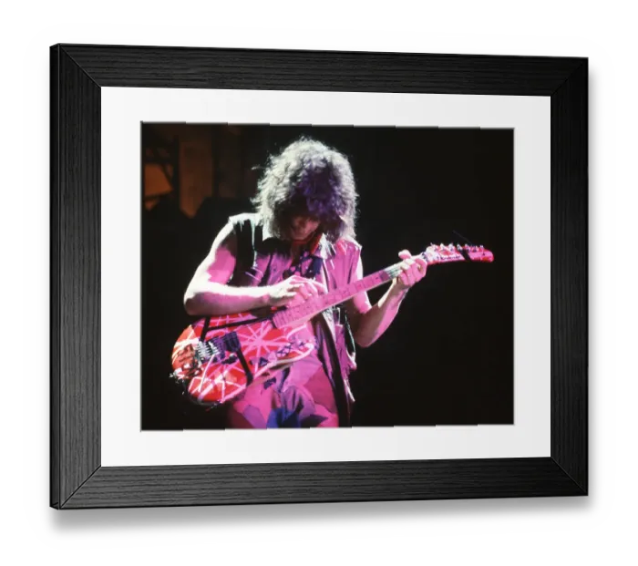 Framed Print : Photo of Van Halen Framed Print : Photo of Van Halen