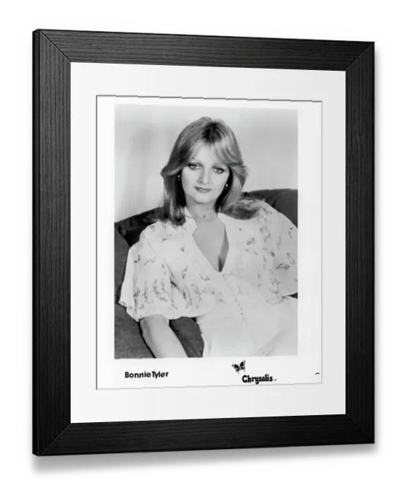 Framed Print : Photo of Bonnie Tyler Framed Print : Photo of Bonnie Tyler