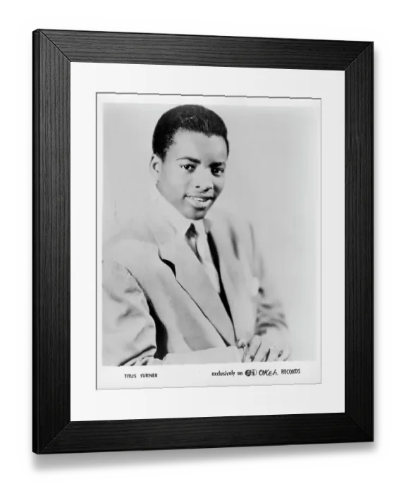 Framed Print : Photo of Titus Turner Framed Print : Photo of Titus Turner