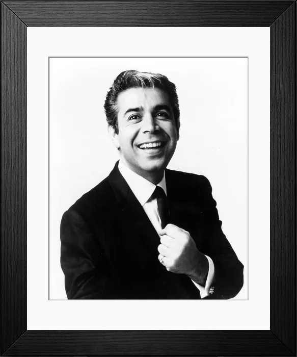 Framed Print : Photo of Jerry Vale Framed Print : Photo of Jerry Vale