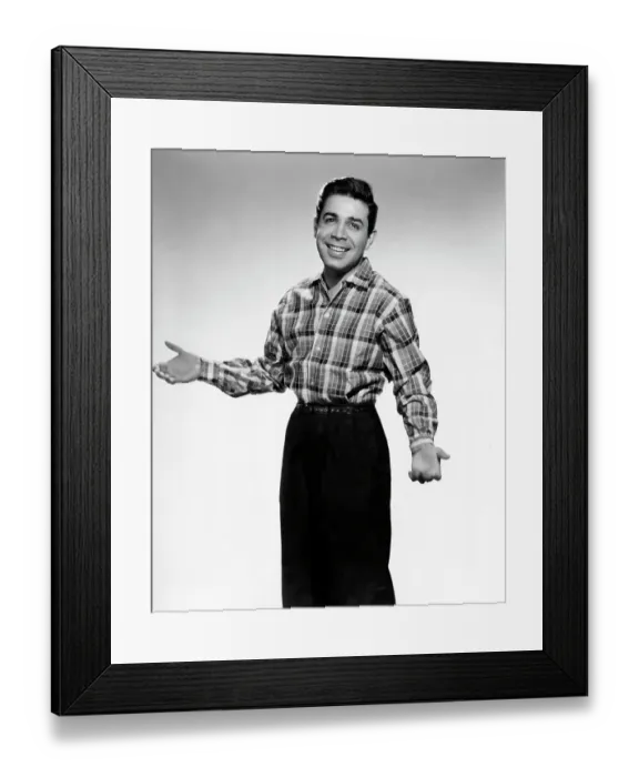 Framed Print : Photo of Jerry Vale Framed Print : Photo of Jerry Vale
