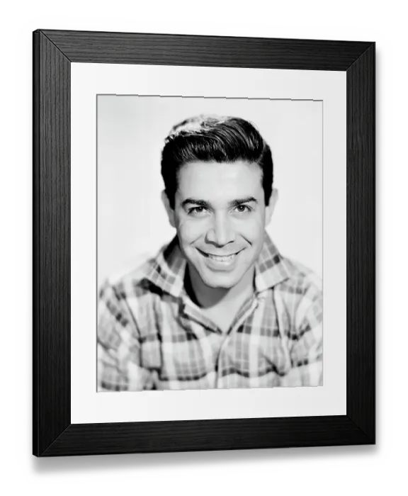 Framed Print : Photo of Jerry Vale Framed Print : Photo of Jerry Vale